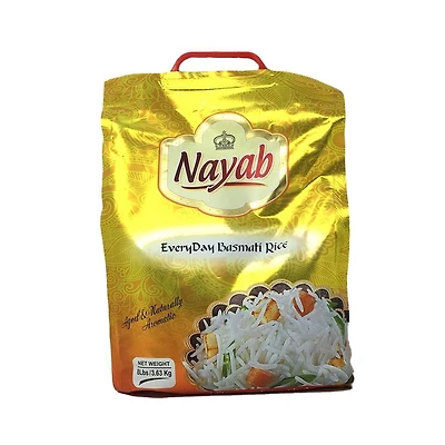 Riz basmati Nayab EveryDay 3,63 kg 8 livres