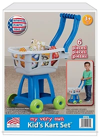 American Plastic Toys Kid's Cart Set