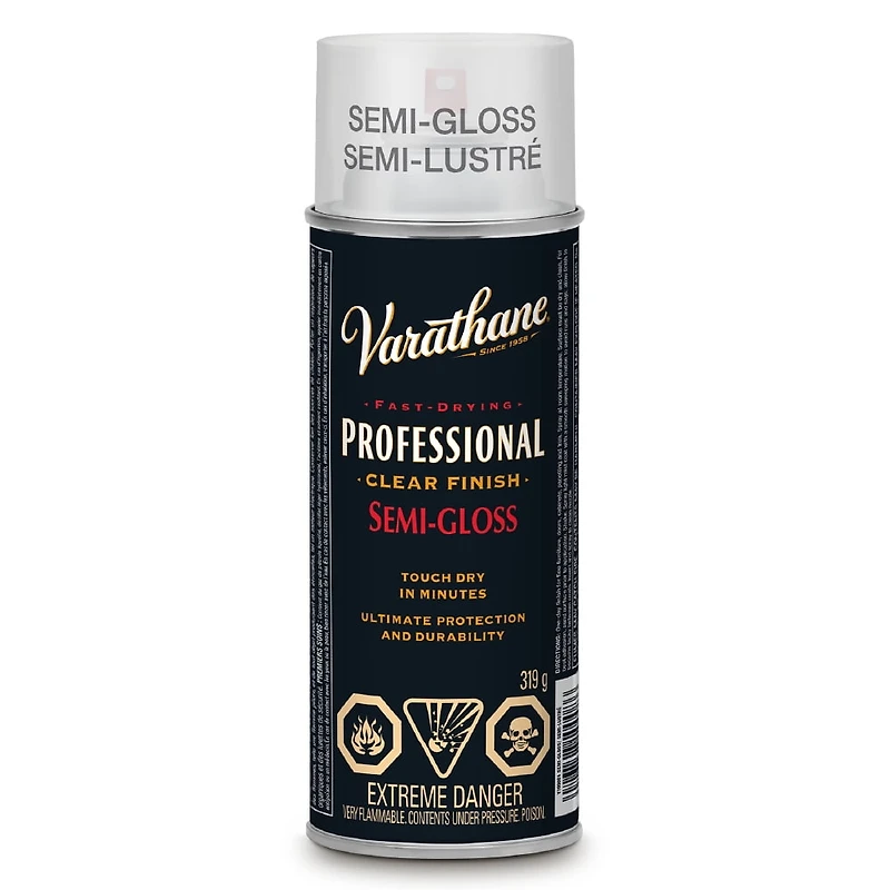 Varathane Professional Clear Finish - Oil Base - Semi-Gloss