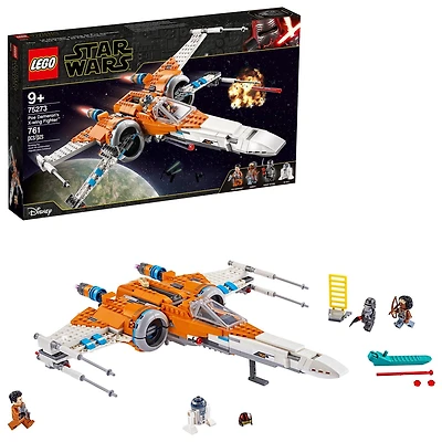 LEGO Star Wars Poe Dameron's X-wing Fighter 75273 Toy Building Kit (761 Pieces)
