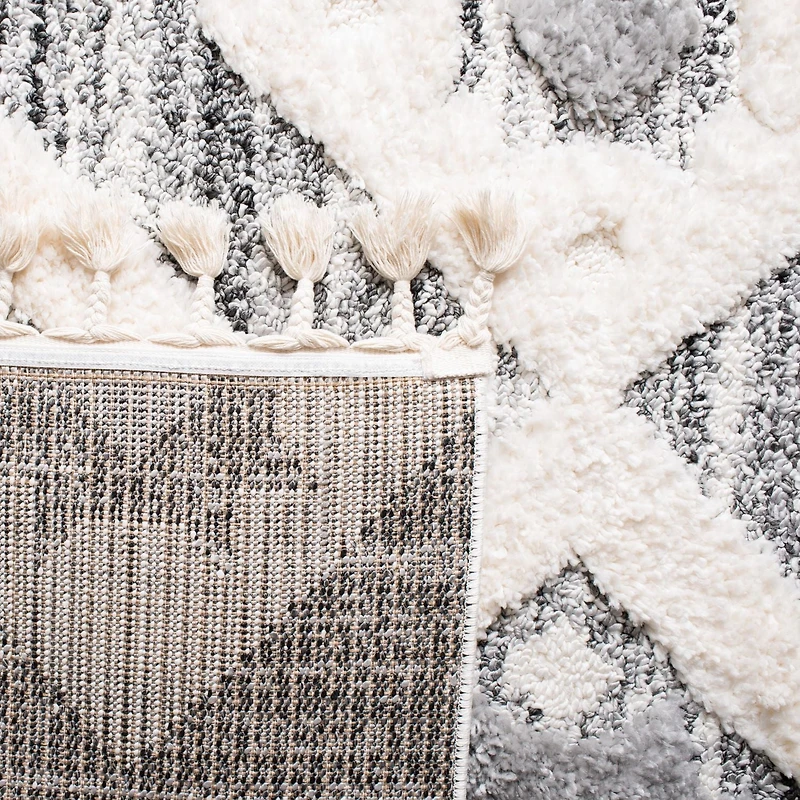 Safavieh Moroccan Tassel Dawson Tapis Géométrique Shag