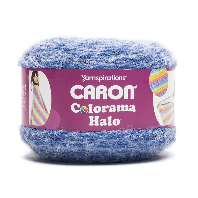 Caron® Colorama Halo™ #5 Bulky Blend Yarn, 8oz/227g 481 Yards, Caron Colorama Halo Yarn