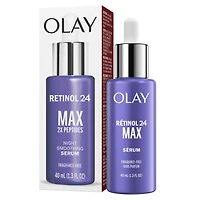 Olay Retinol 24 MAX Night Smoothing Serum, Fragrance – Free, 40 mL