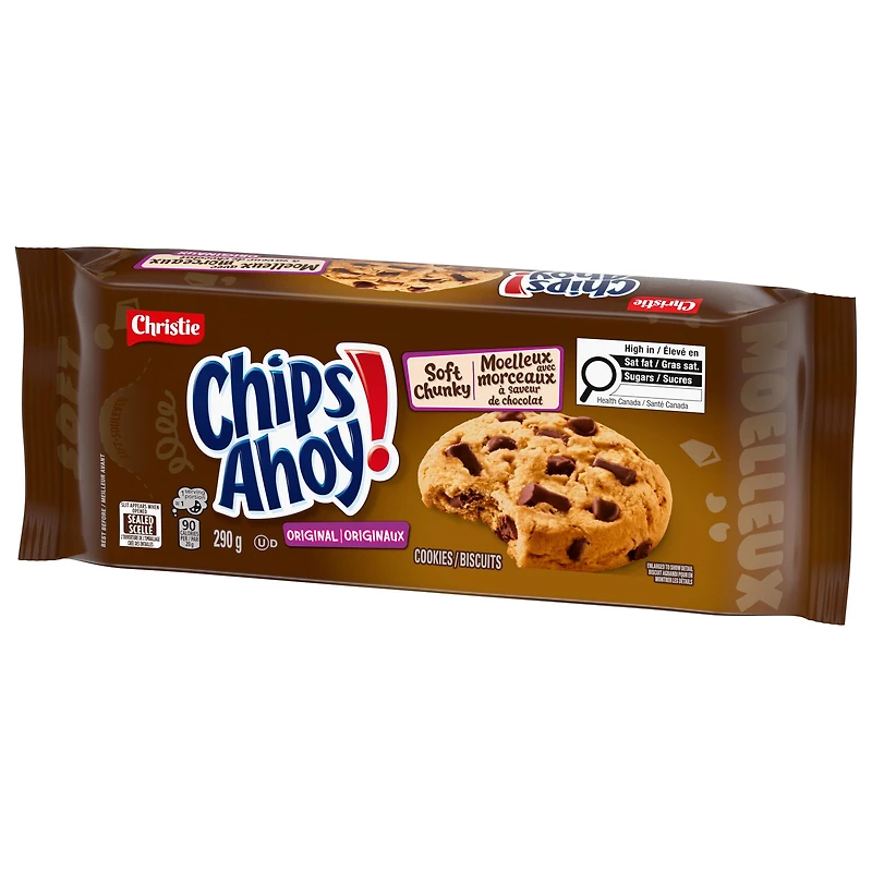 Chips Ahoy! Moelleux Avec Morceaux De Chocolat Originaux