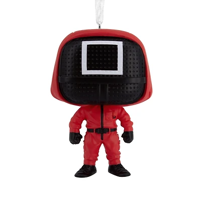 Décoration Hallmark de Noël, Directeur masqué, Le jeu du calmar, Funko POP!, articles-cadeaux de culture populaire