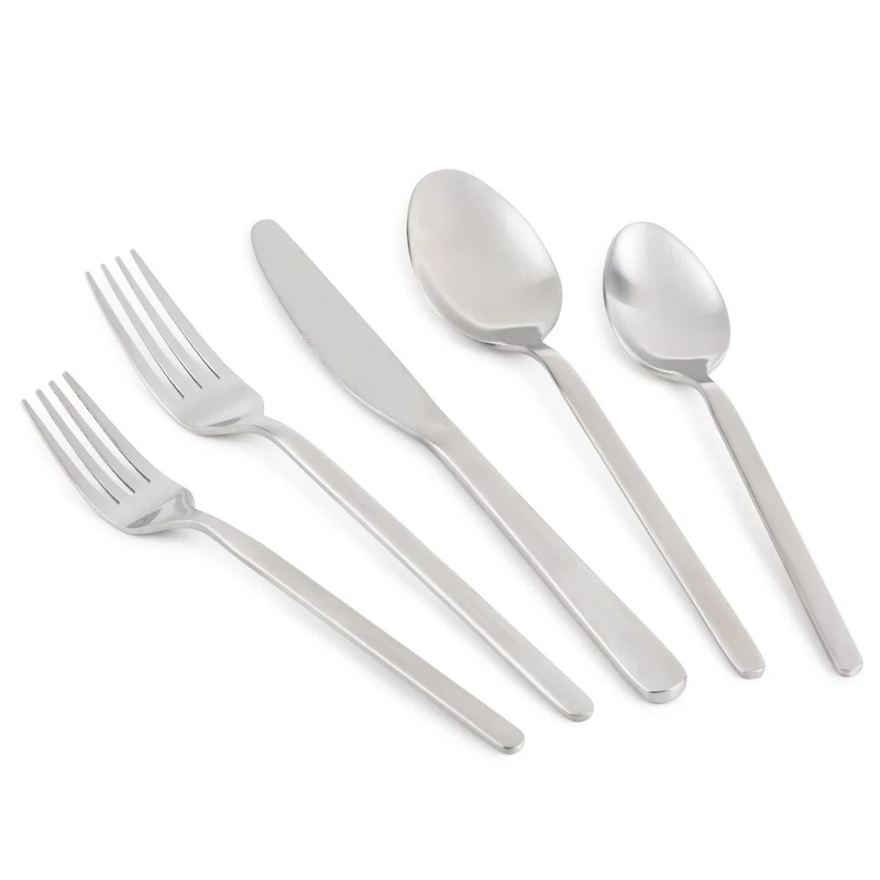 Thyme & Table Barca Stainless Steel 20-Piece Flatware Set, Service for 4, Flatware Set