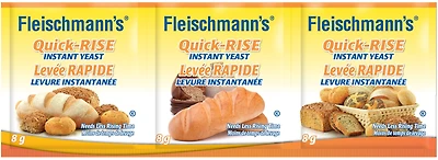Fleischmann's Sachets de Levure Levée Rapide 3x8g