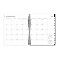 2025 Weekly Monthly Planner, 8.5 x 11, Blue Sky, Analeis, 8.5x11 Weekly/Monthly Planner
