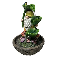 Angelo Décor fontaine gnome saupoudrée d'été