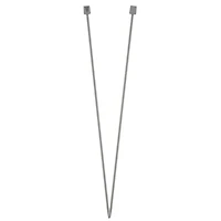 Love Knitting Aiguilles à tricoter à pointe simple 14", 2 un. Tailles 2,75 à 25,0 mm