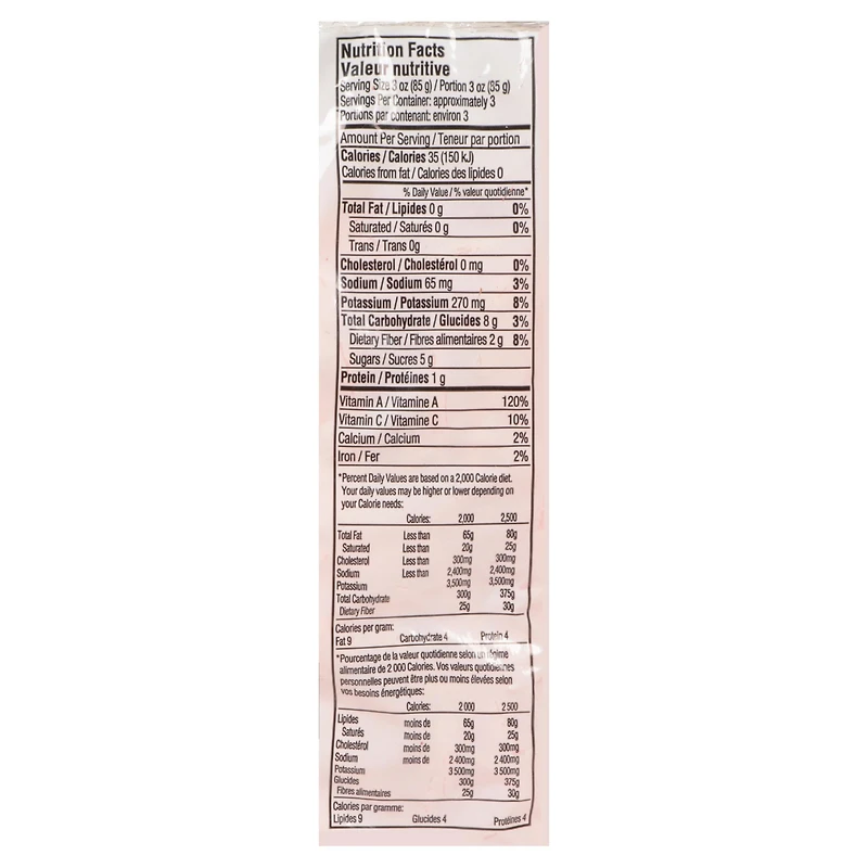 Carrottes coupées à la française Prime Matchstix de Bolthouse FarmsMD 10 oz