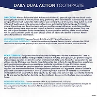 Dentifrice Sensodyne pour dents sensibles et saignement de gencives, dentifrice au fluorure, menthe, 75 mL Menthe, 75 mL