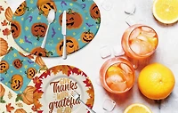 Give Thanks With A Grateful Heart Petites assiettes rondes en papier, 12 CT
