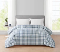 Mainstays Printed Reversible Microfiber Comforter, 1 piece, Available in Twin & Double/Queen