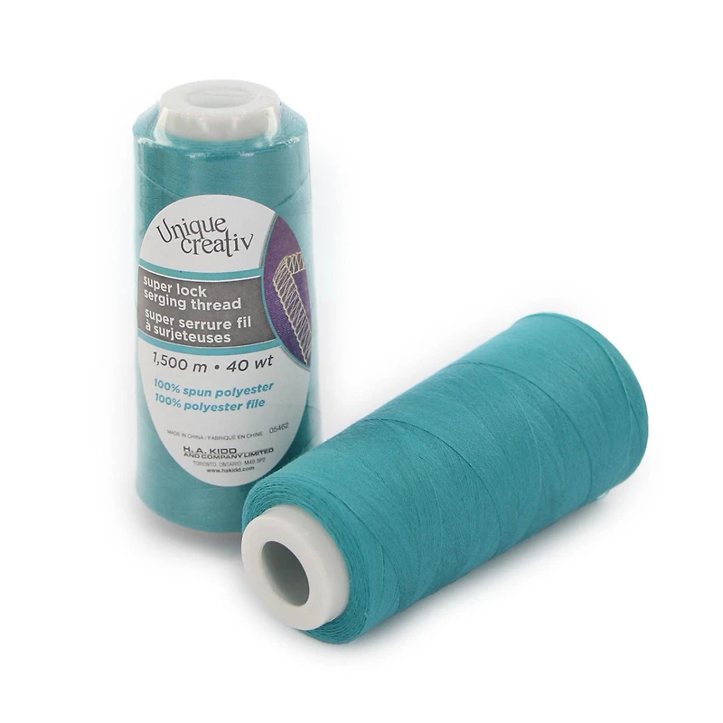 UNIQUE CREATIV TRULOCK Serging Thread — 100% Polyester, 40 wt
