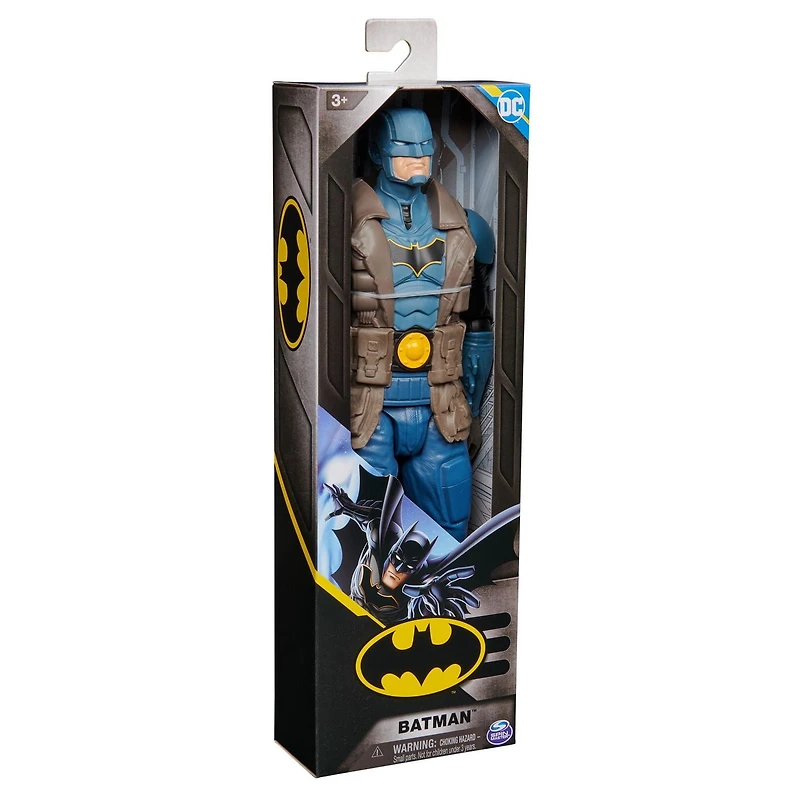 DC Comics, Batman Action Figure, 12-inch Super Hero Collectible Kids Toys for Boys and Girls, Ages 3+