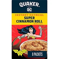Quaker Instant Oats Hot Cereal Cinnamon Swirl