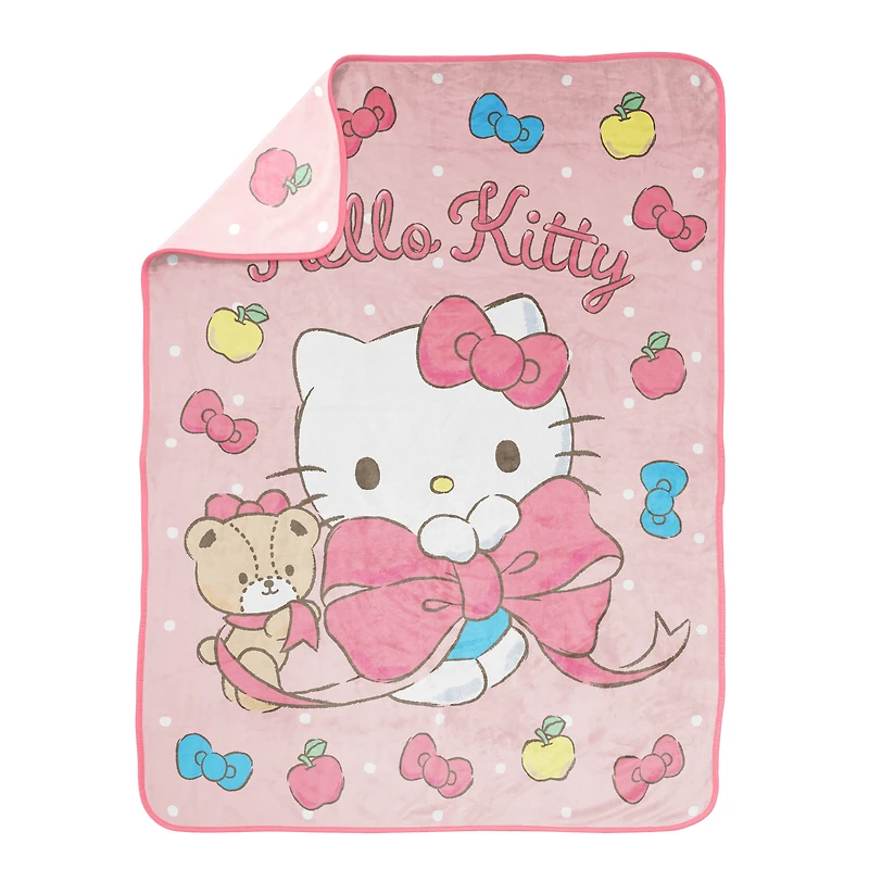 Hello Kitty Plush Fleece Throw