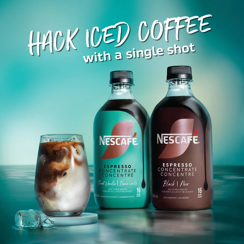 Nescafe Espresso concentré Douce vanille, Concentré de café aromatisé