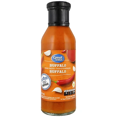 Sauce pour ailes Buffalo Great Value 350 ml