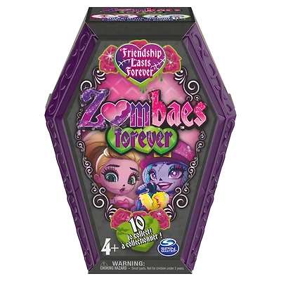 Zombaes Forever, Surprise Collectible Figure with Doll Accessories and Coffin (Styles May Vary), 3.5-inch, Kids Toys for Girls Ages 4 and up, Figure with Doll Accessories