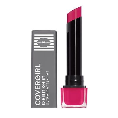 COVERGIRL Rouge à lèvres Ultra Mat Exhibitionist, ne craque pas, augmente l'hydratation des lèvres jusqu'à 40%, dure jusqu'à 24h, 100 % sans cruauté