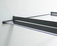 CANOPIA par PALRAM Nancy Ensemble d'auvent de porte de 3 pi x 7 pi - Gris