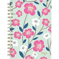 Agenda hebdomadaire Mead® 2026 à motif floral printanier