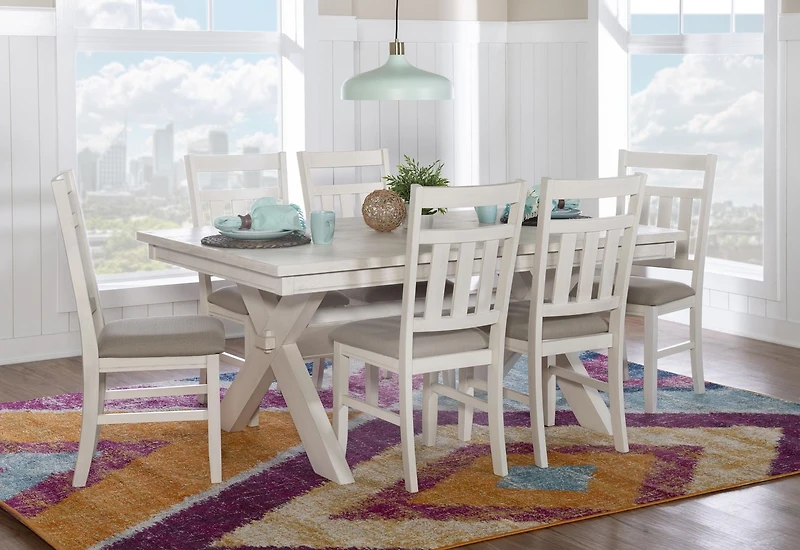 Padilla Side Chair, White (Set of 2)