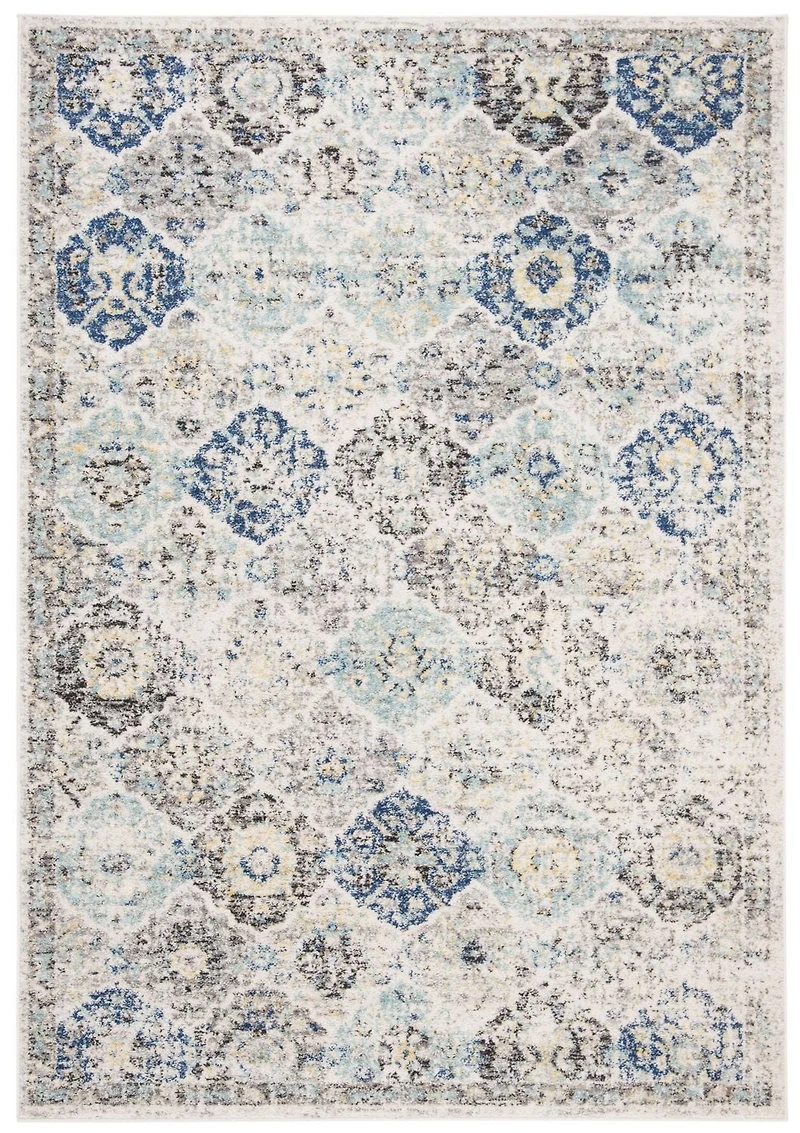 SAFAVIEH Madison Judith Geometric Floral Area Rug