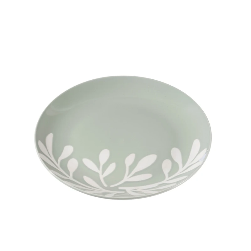 Assiette à salade Mainstays Emelie en grès vert de 20 cm