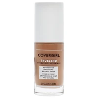 COVERGIRL Fond de teint Hydratant TruBlend, fini lumineux, tient toute la journée, formule légère et sans huile, estompe les imperfections, 100% Sans Cruauté