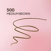 Clean Fresh Brow Nano Eyebrow Pencil, Ultra-Precise Tip, Waterproof, Transfer-Resistant, Built-In Spoolie, Vegan Formula, 1mm nano precision tip