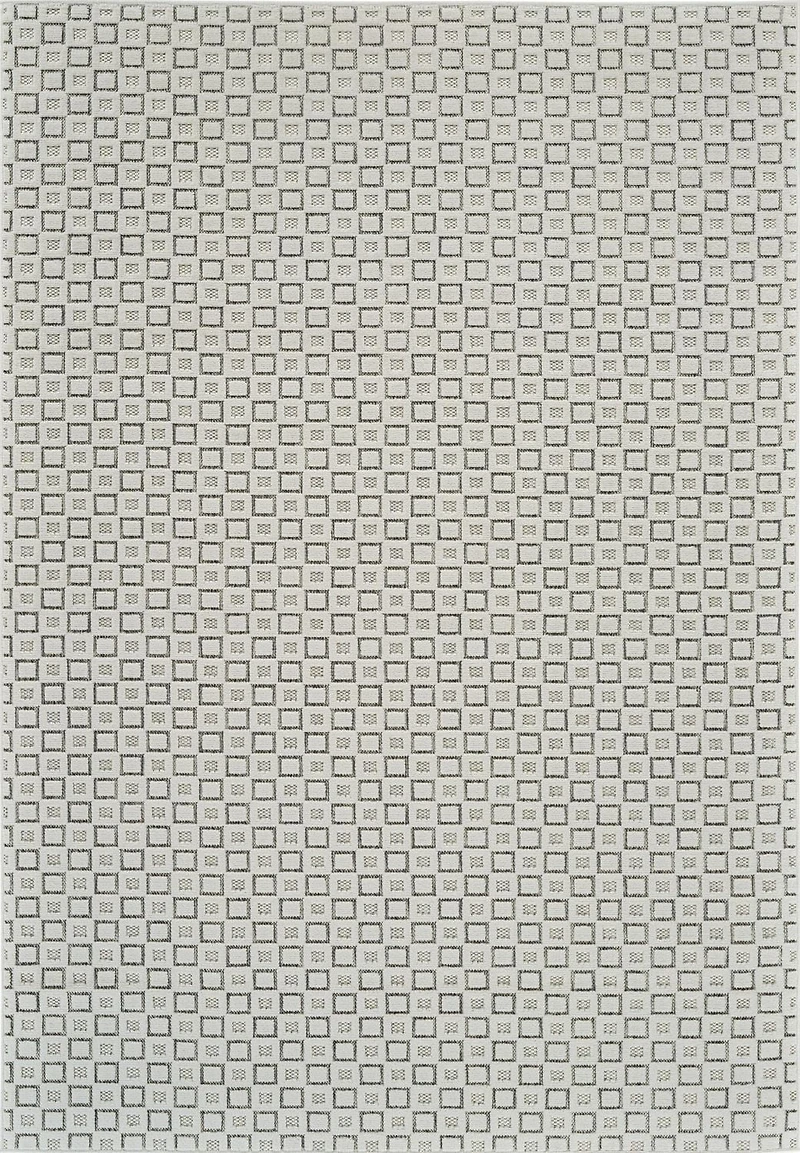 Rug Branch Maise Abstract Indoor Outdoor Area Rug, Cream Beige, Modern - Entryway, Hallway, Bathroom