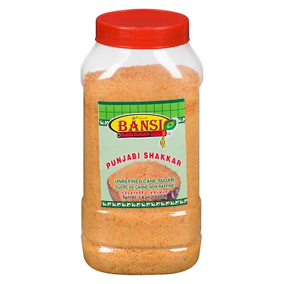 Bansi Punjabi Shakkar Unrefined Cane Sugar, 1kg 2.2lb