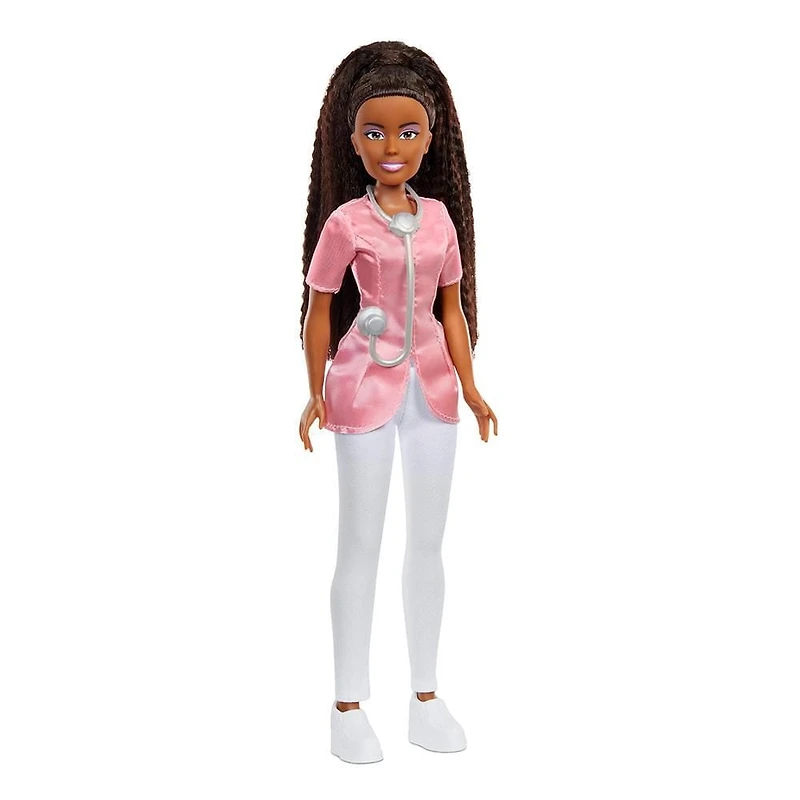 Poupée-mannequin MGA's Dream Ella I AM - médecin | poupée-mannequin de 11,5 po (29 cm) avec stéthoscope