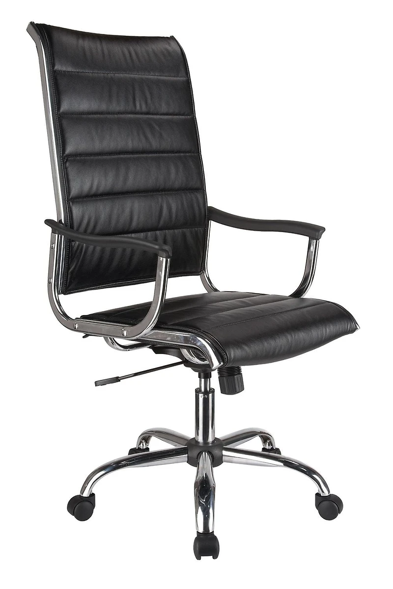 TygerClaw High Back Bonded Leather Office Chair