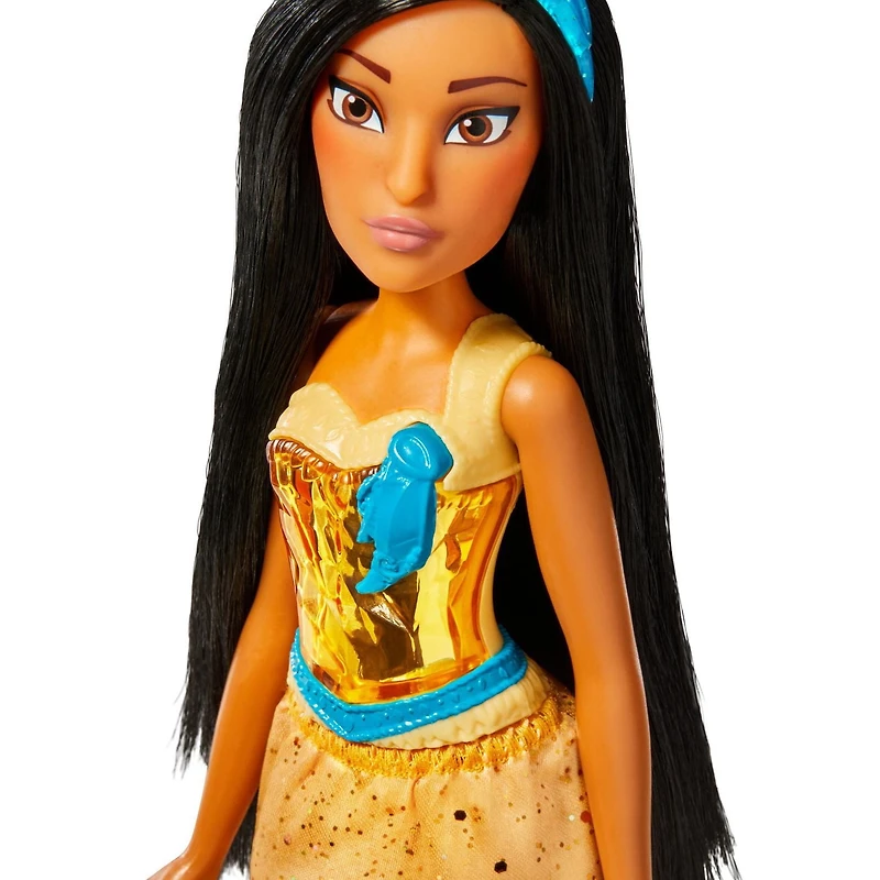 Disney Princess Royal Shimmer Pocahontas Doll with Skirt and Accessories
