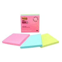 Feuillets super collants Post-it(MD) WM675-3SSMIA-C, Miami Feuillets SC Post-it®, Miami