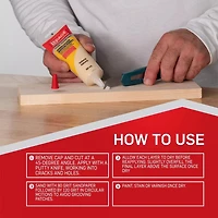 LePage Tinted Wood Filler Natural 90ml