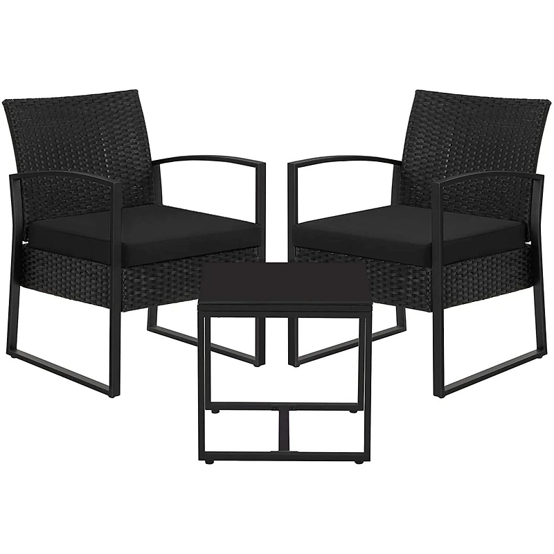 Boutique Home 3-Piece Bistro Outdoor Patio Furniture Set