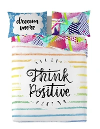 Ensemble de housse de couette Alicia grand de Gouchee Home – Literie en coton certifiée OEKO-TEX 3 pièces réversible