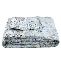 Marina Decoration Rich Printed Stitching Coverlet Bedspread Ultra Soft Summer Bedding Quilt Set with Quilted Sham