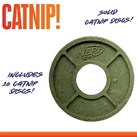 Disques herbe a chat Nerf Cat paq de 10