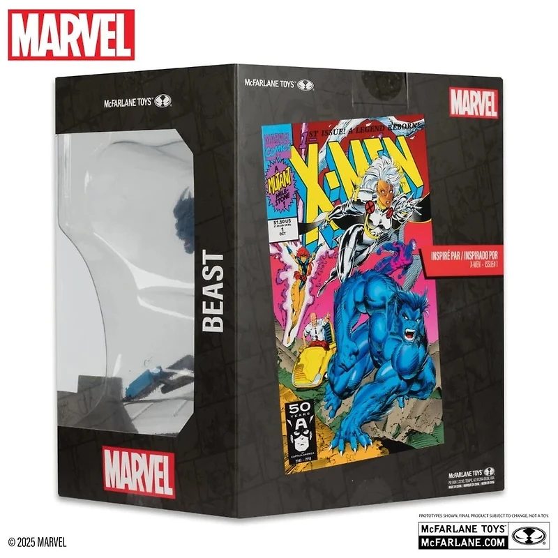 Marvel - Beast X-Men 1:10 Scale Posed Figure