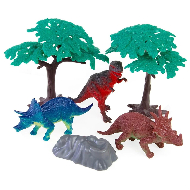 Adventure Force seau de dinosaures Ensemble de 40 pièces, 3 ans et plus