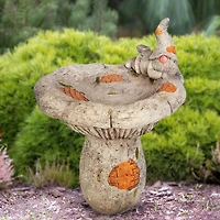 Angelo Décor bain d'oiseau Broc gnome de 47 cm