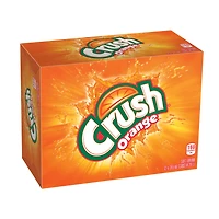 Crush Orange Soft Drink 12 x 355 mL, Cans, 12x355mL