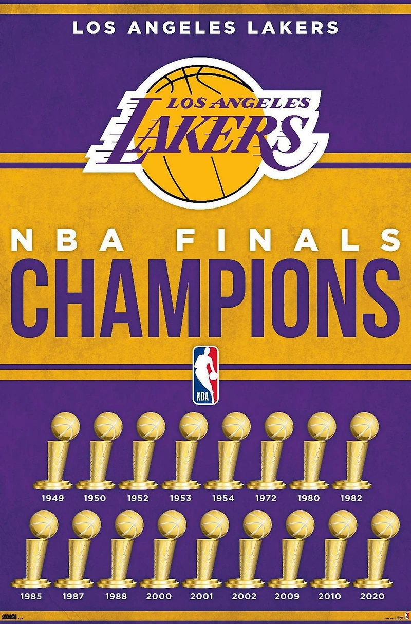 NBA Los Angeles Lakers - Champions 23