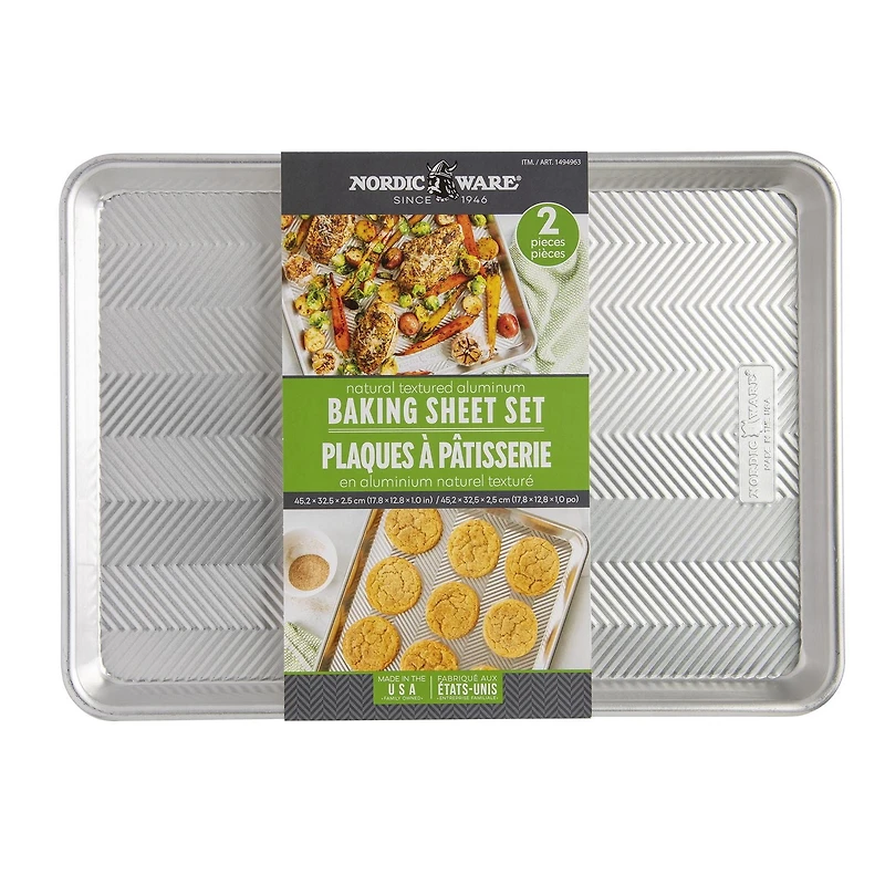 Nordic ware 2 pack Aluminum Half Baking Sheet